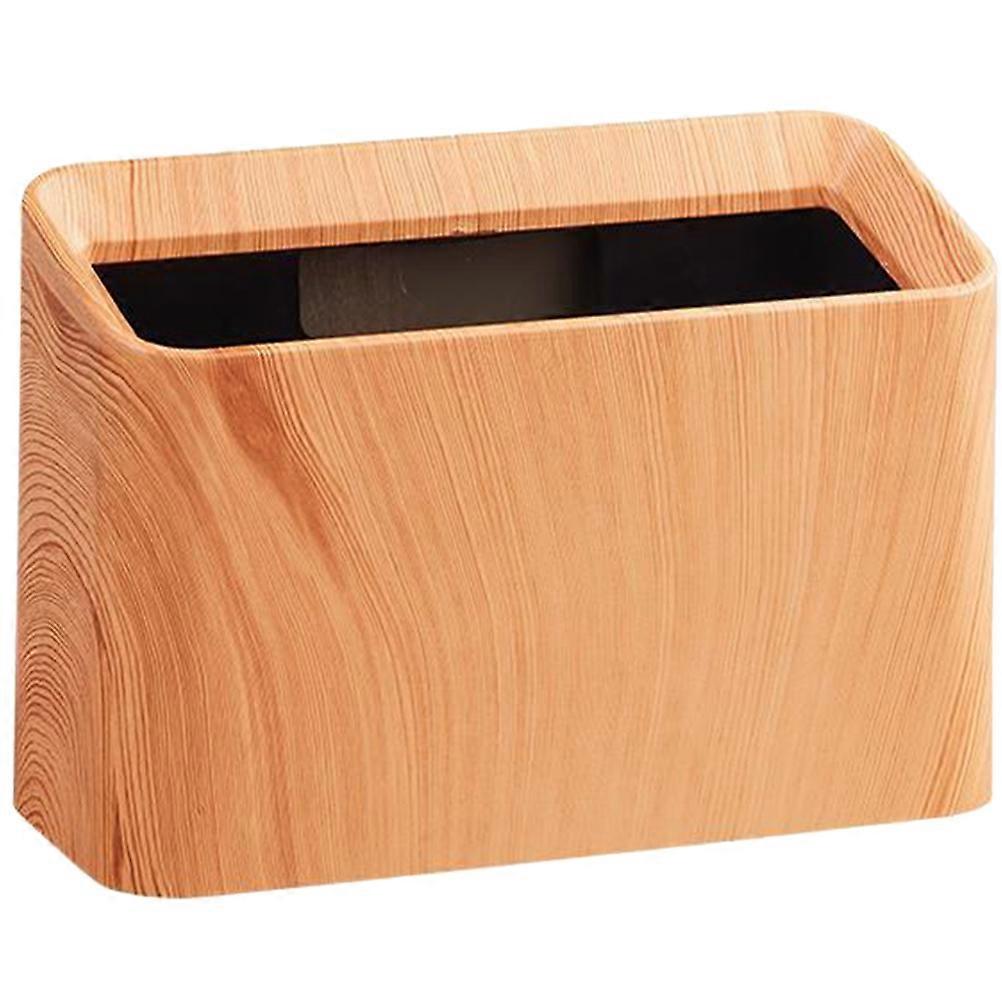 Retro Trash Can with Stable Structure for Home Use Small and Compact Desk Accessory 6.3 Inches