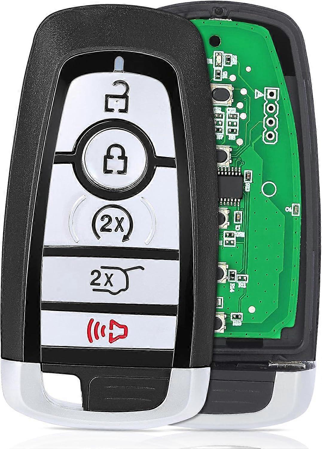 Beefunny Replacement Flip Remote Keyless Entry Key Fob for Ford Explorer