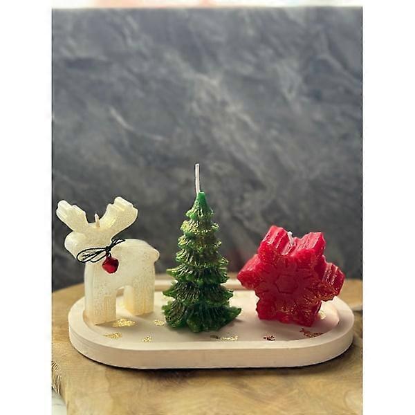 Candle set (4 pieces) Christmas candle set2.