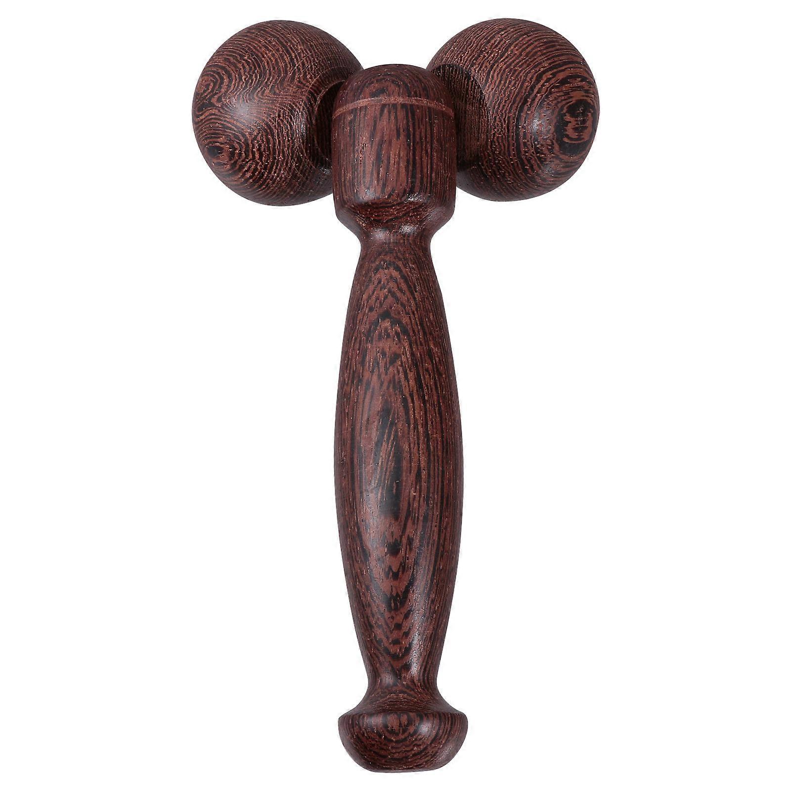 Facial Massager Handheld Roller For Small Dark Brown Anti-aging Function 1Pack
