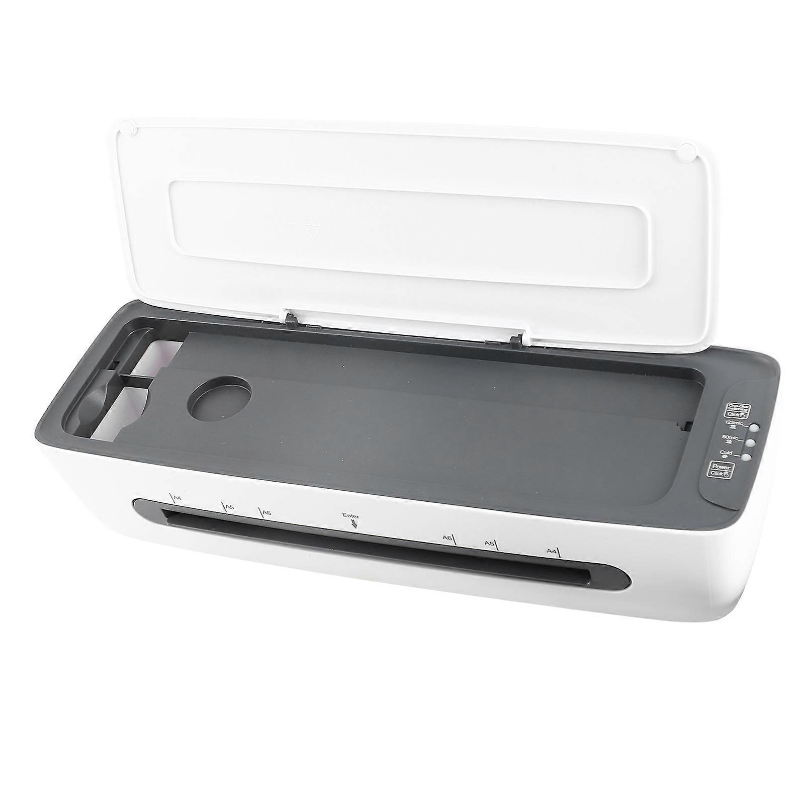 Bisofice SL688 Desktop Laminator Machine Set A4 Size Multifunctional Hot and Cold Lamination 2 Roller System 9 inches Max Width with Paper Cutter Tri
