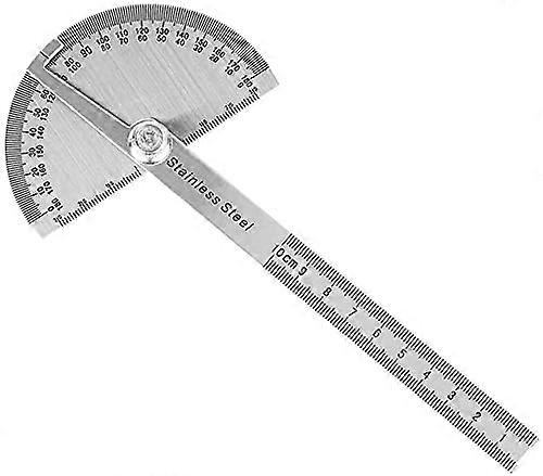 Angle finder, angle ruler, protractor, stainless steel angle ruler, angle ruler, 180degree semicircle, angle ruler for woodworking, protractor.