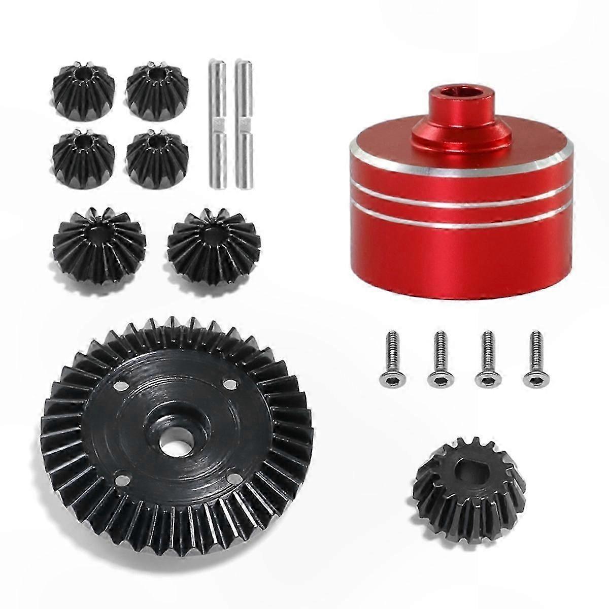 Red Upgrade Parts Kit for 1/10 RC Car Models XV02 TT02 TT02B
