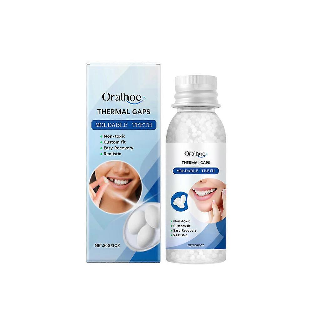 Shapeable solid dental glue, temporary tooth filling glue, filling glue, denture filling glue
