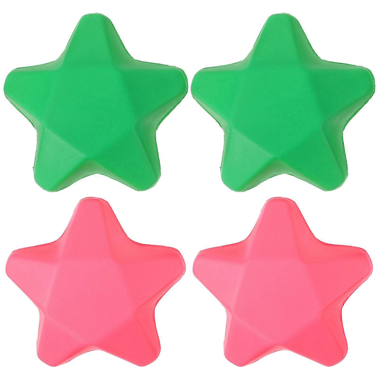 4pcs Grip Strengthening Ball Hand Muscle Trainer for Stress Relief, Finger Therapy & Rehabilitation for Seniors & Teens Portable Squeeze Balls