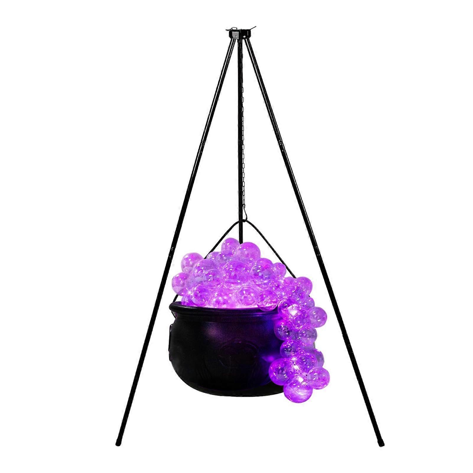 Halloween Cauldron Bowl for Candy, Scary Yard Decoration, Authentic Decorative Cauldron for Halloween Display, Easy Setup