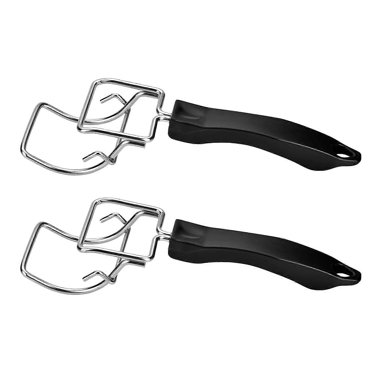 Oven Tray Extractor Grill Extractor Oven Rack Lifter Sliding Tool With Handle 2-Pack