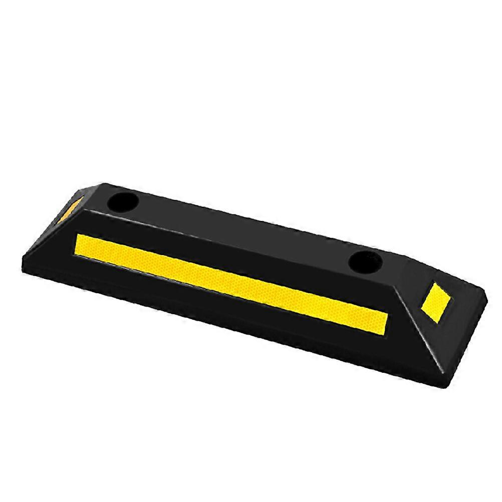 Heavy Duty PVC Tire Stopper with Honeycomb Base for Secure Vehicle Wheel Control – Universal Wheel Chock Pad for Cars, Trucks, RVs, and Trailers