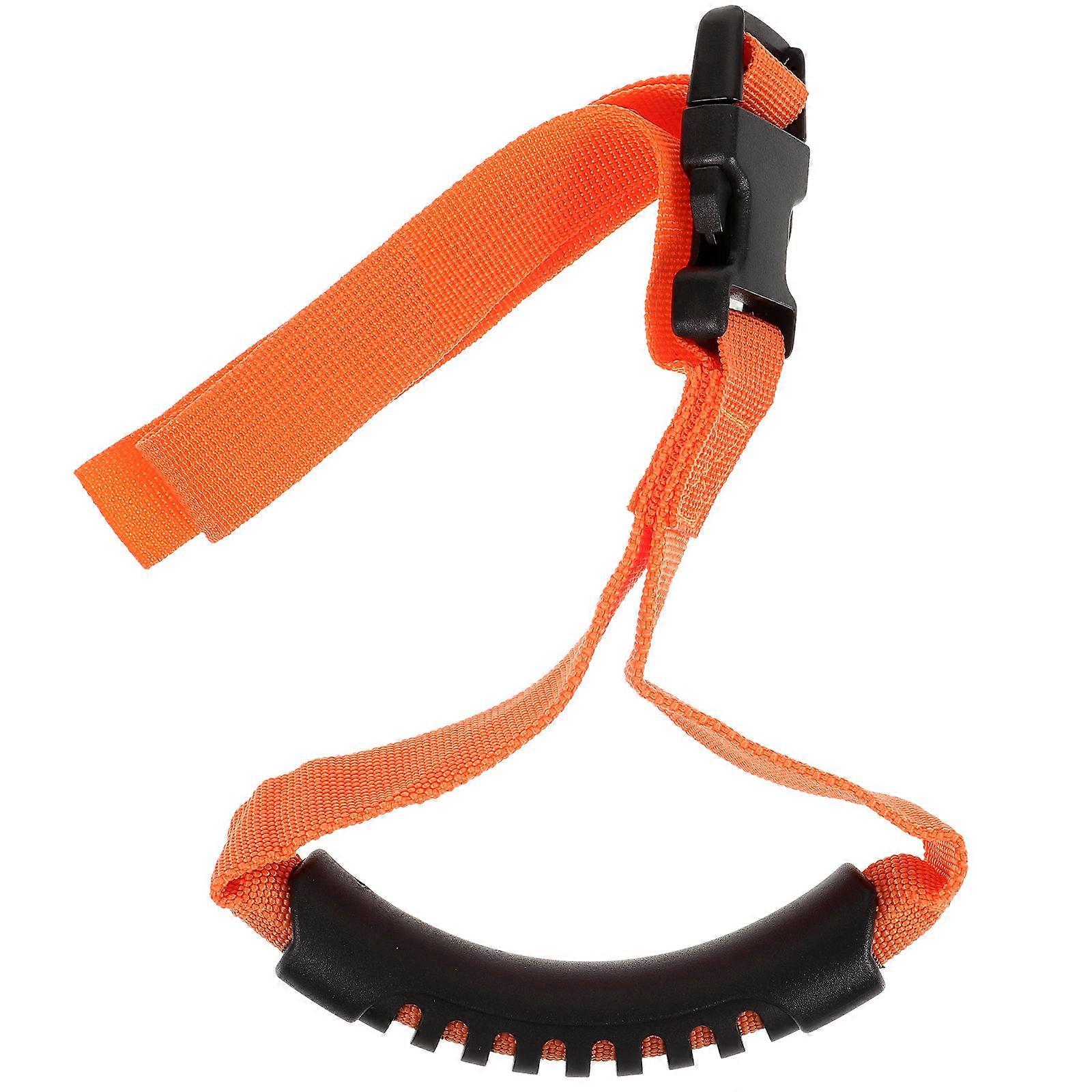 Bright Orange Durable Portable Car Handle Assist for Elderly and Disabled – Easy Standing and Vehicle Entry Support Grip for Seniors