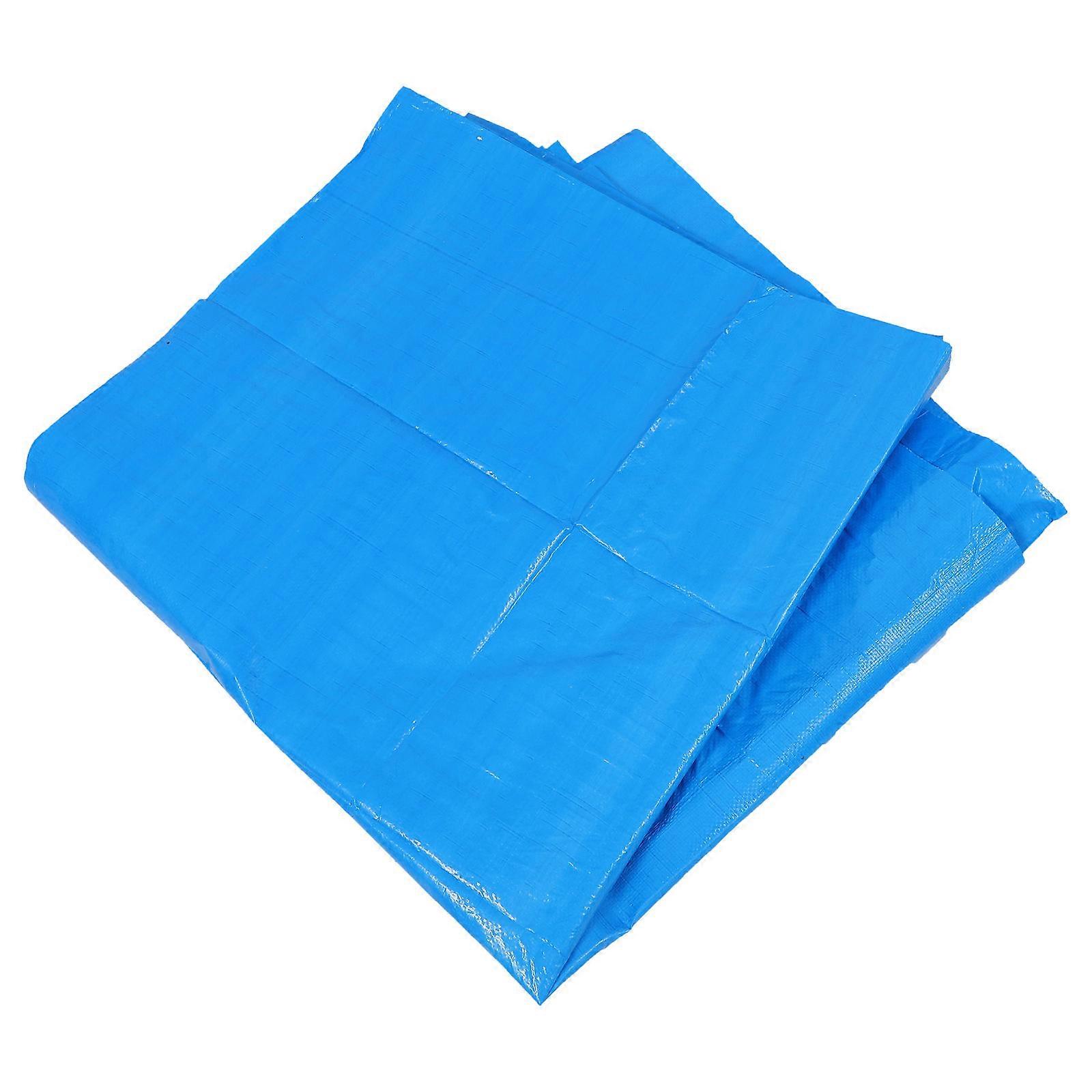 Heavy Duty Waterproof Tarpaulin For Painting Walls Pool Protector 107.68X107.68IN 1Pcs