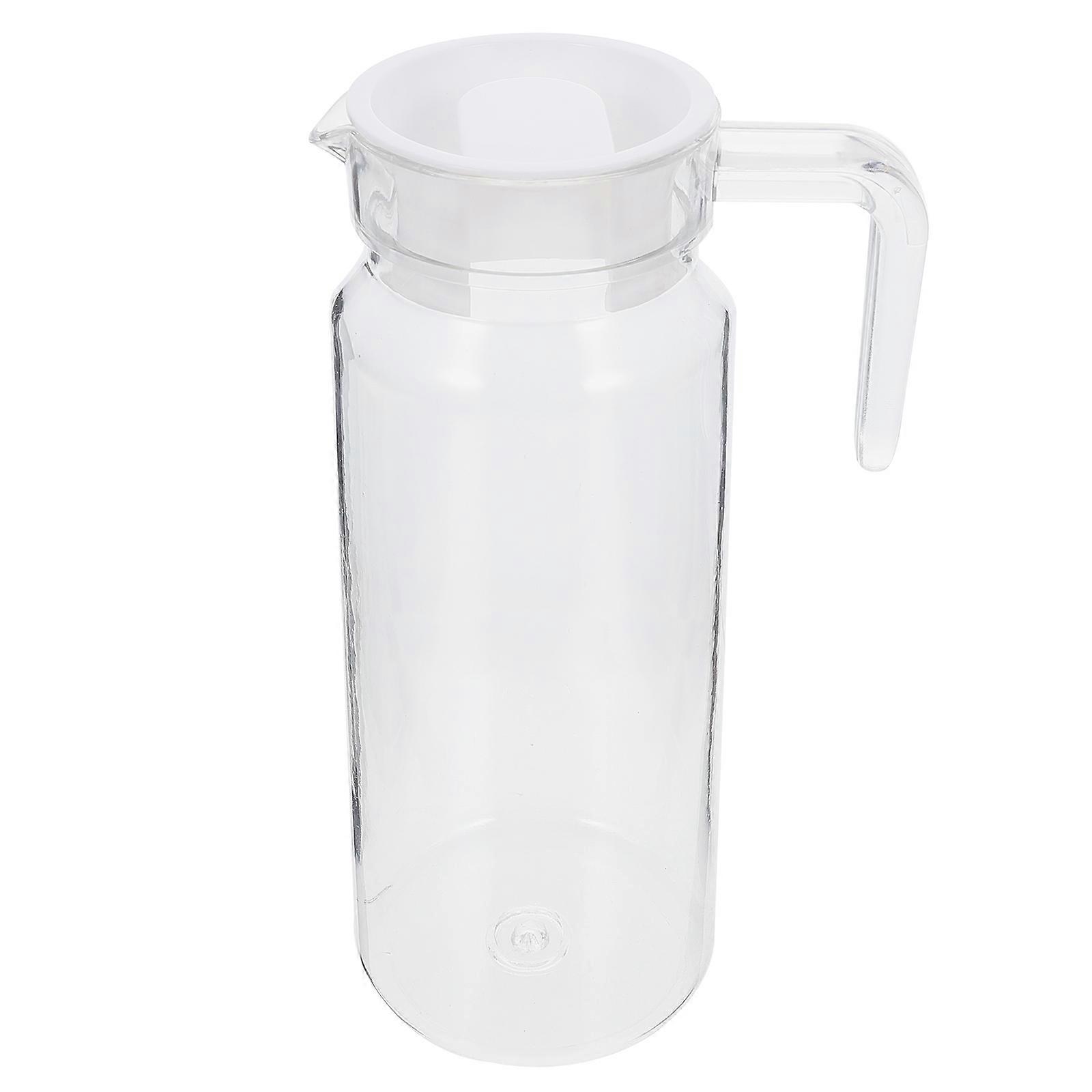 Elegant Transparent Acrylic Juice Jug for Home Use Perfect for Parties Picnics and BBQ 2.5L