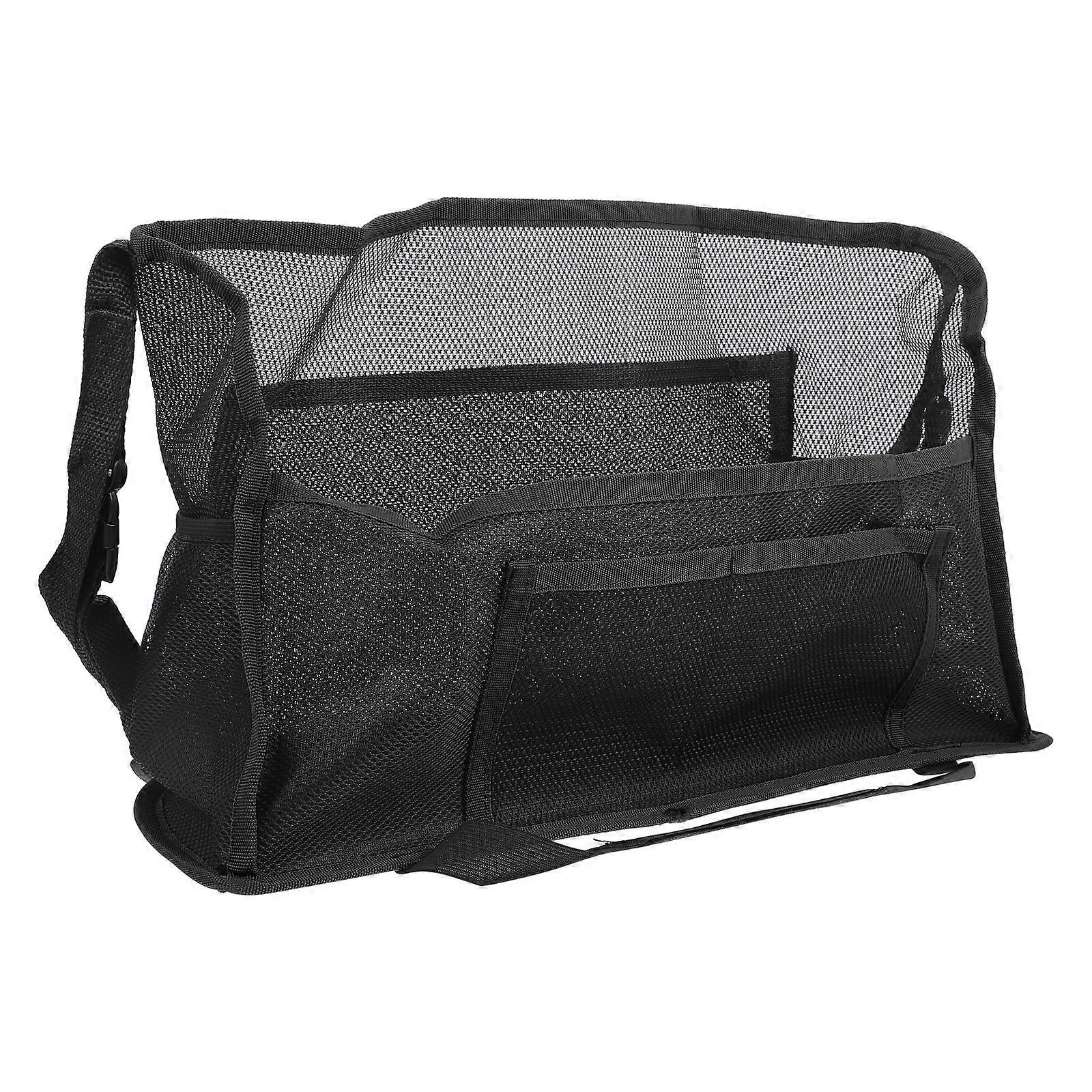 Net Bag 1Pcs Black Polyester with -Pet Barrier for Versatile Storage