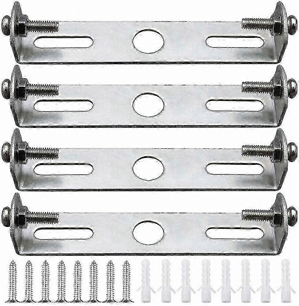 Pendant Light Mounting Kit - 4 Pack - 105mm Ceiling Bracket for Hanging Lamps