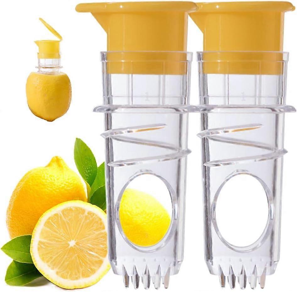 Lemon Mini Squeezer, Screw-Top Lemon Squeezer Manual Juice Extractor