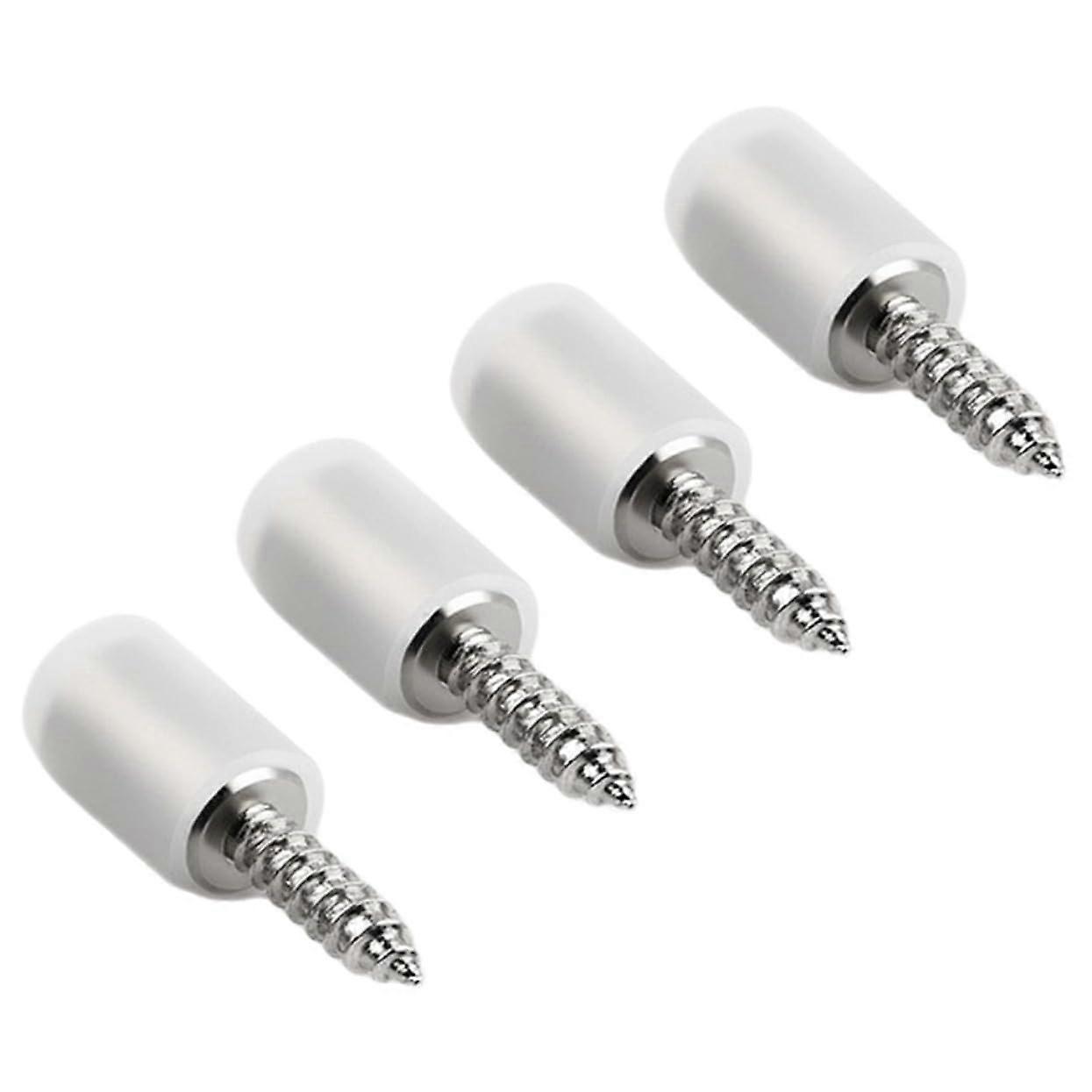 4 Pack Shelf Supports with Self-Tapping Screws for Cabinets and Shelves, Durable and Rust-Proof for Indoor and Outdoor Use