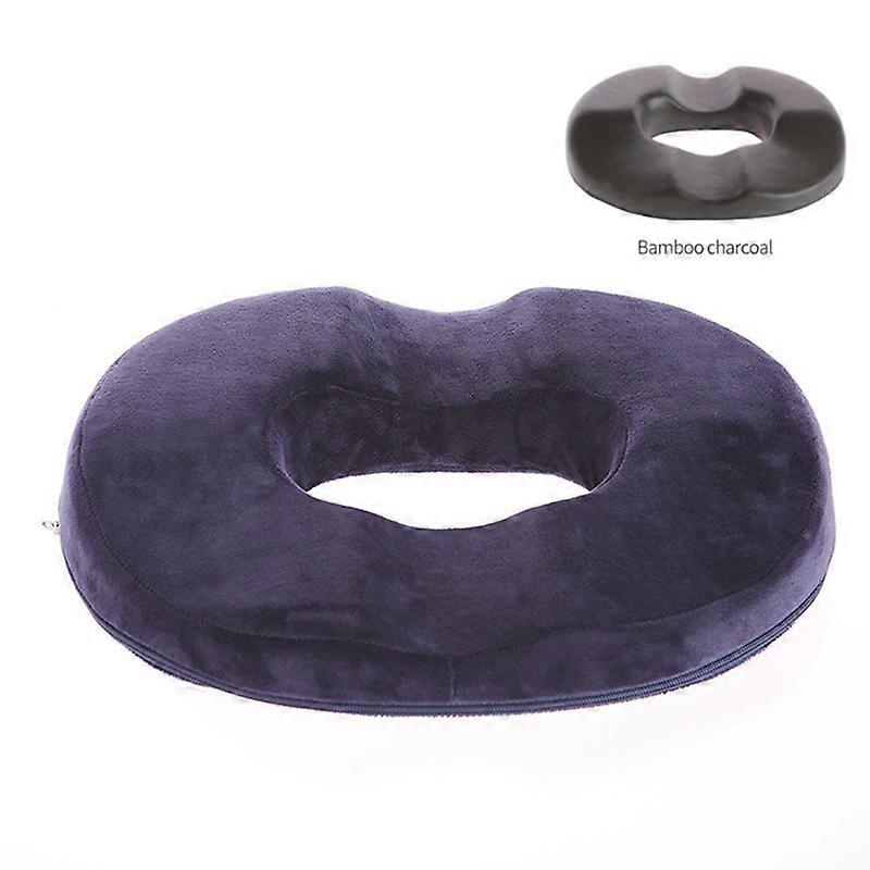 Comfort Donut Seat Cushion Sofa Hemoroid Memory Foam Anti Hemoroid Massage Tailbone Pillow Poduszka do siedzenia biurowego