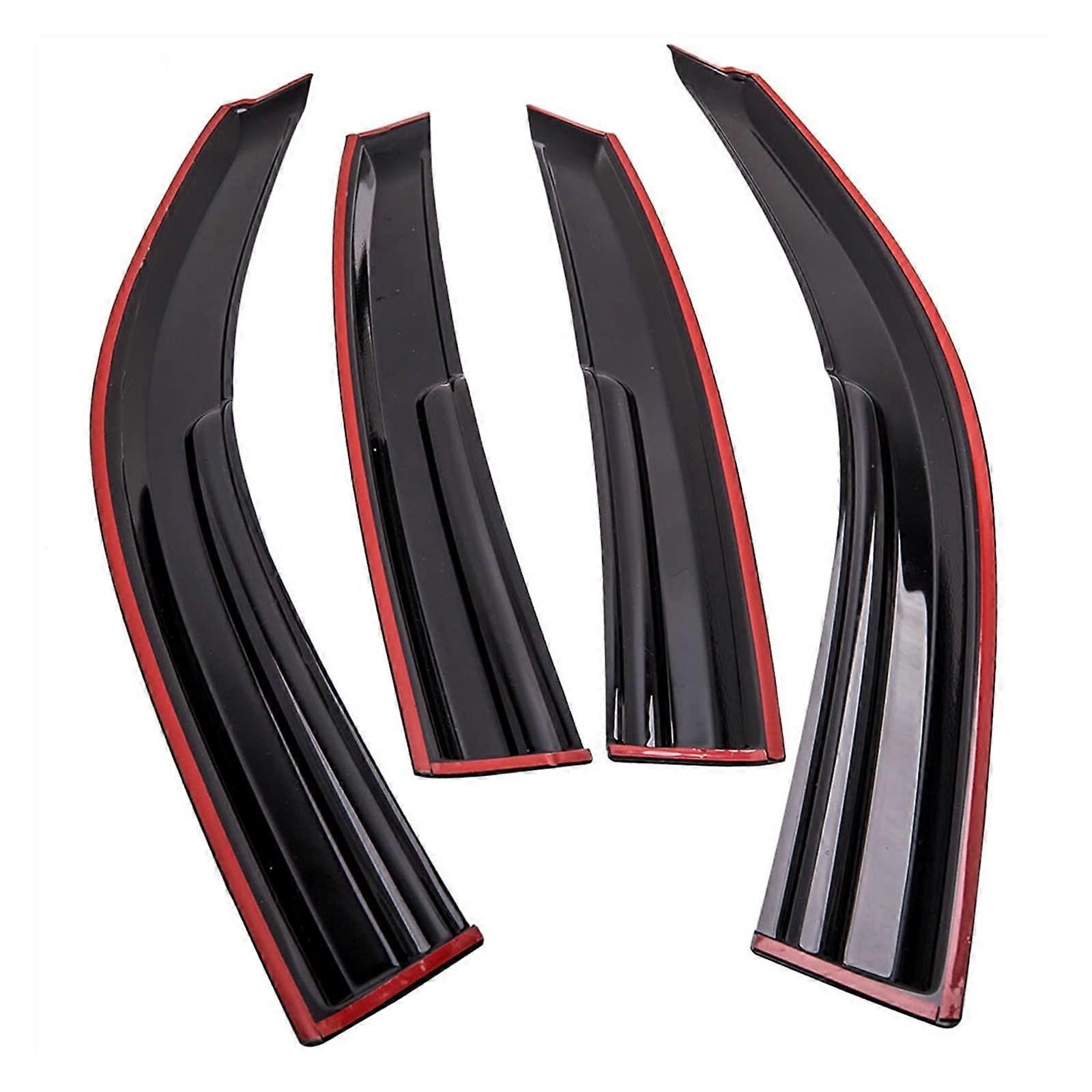 Dark Smoke Window Visor Rain Guard for 2018-2020 Accord Sedan, Auto Window Rain Protection Shade