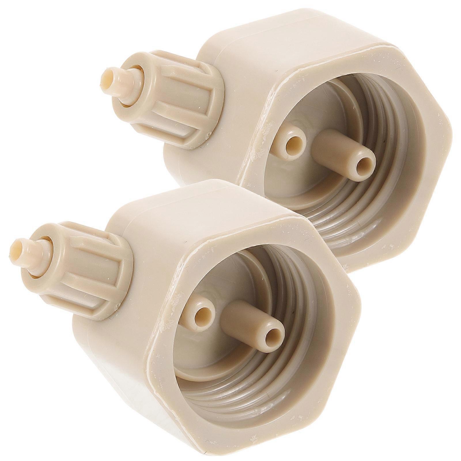 Replaceable Co2 Caps DIY Generator Bottle Caps for Protection 2Pcs