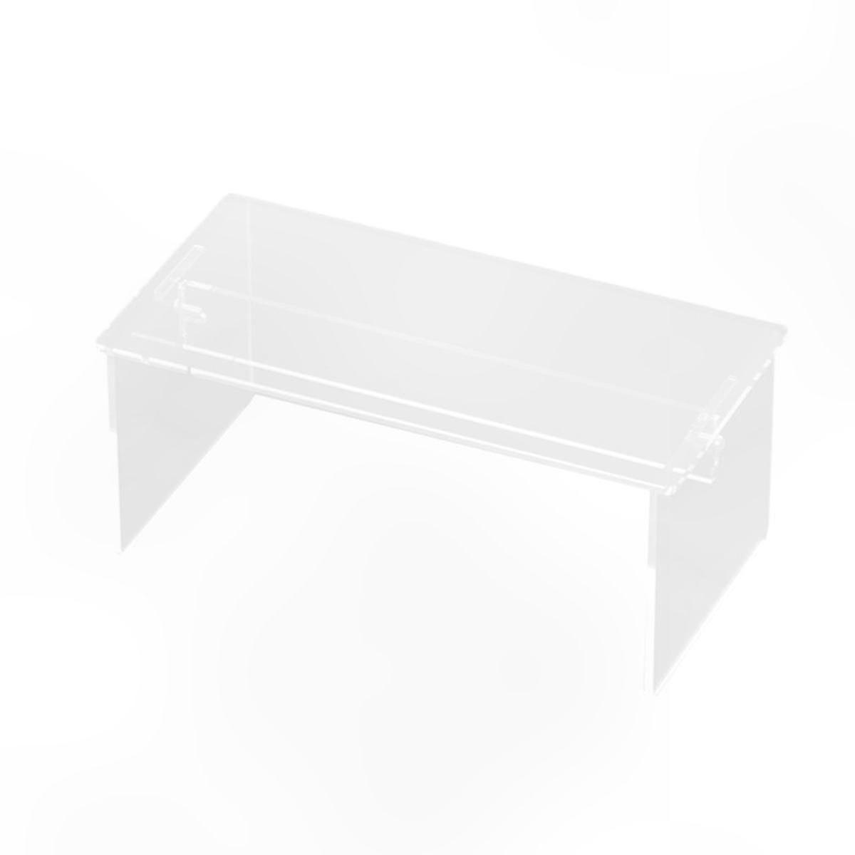 U-Shaped Acrylic Display Cabinet for Desktop Storage and Organization hwy