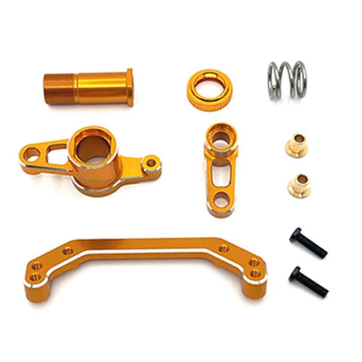 RC car steering assembly for LC Racing 1/10 PTG-2 upgrade