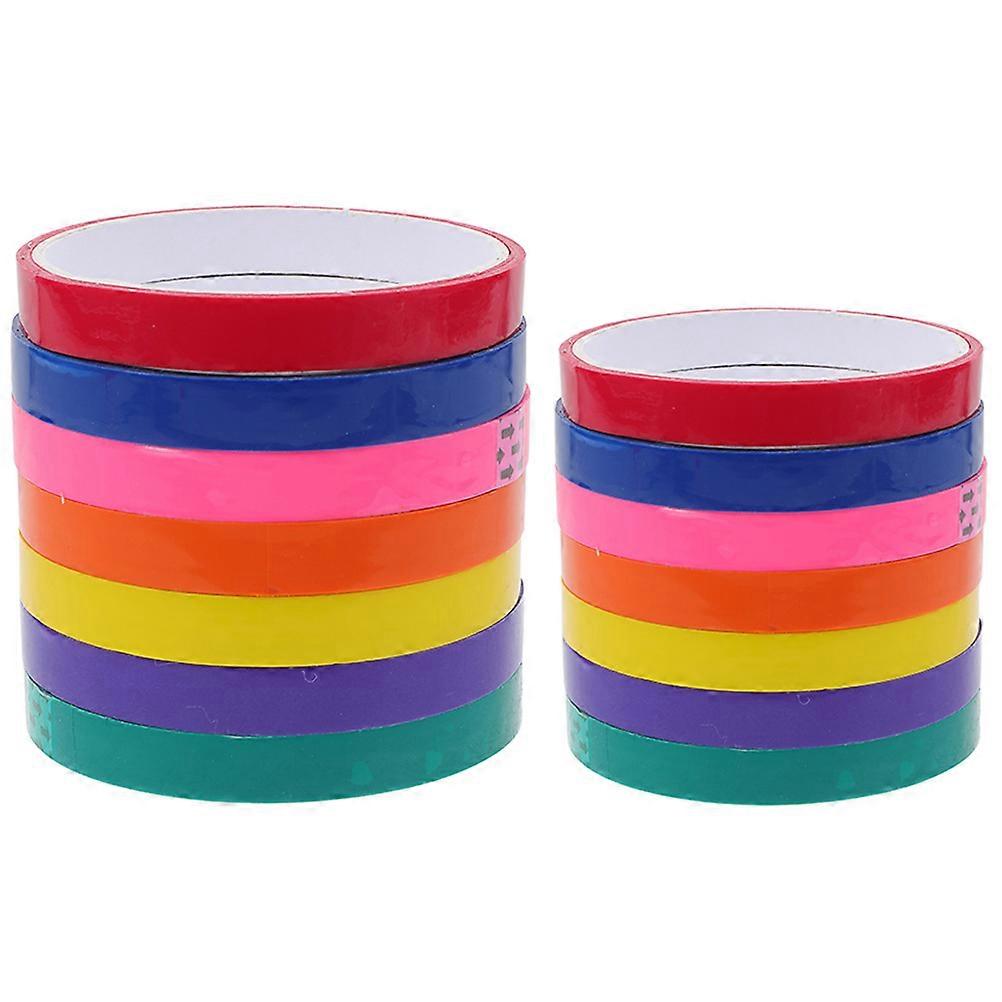 14rolls Sticky Balls Tape Portable Adhesive Decompression Tapes For Widths Fun For