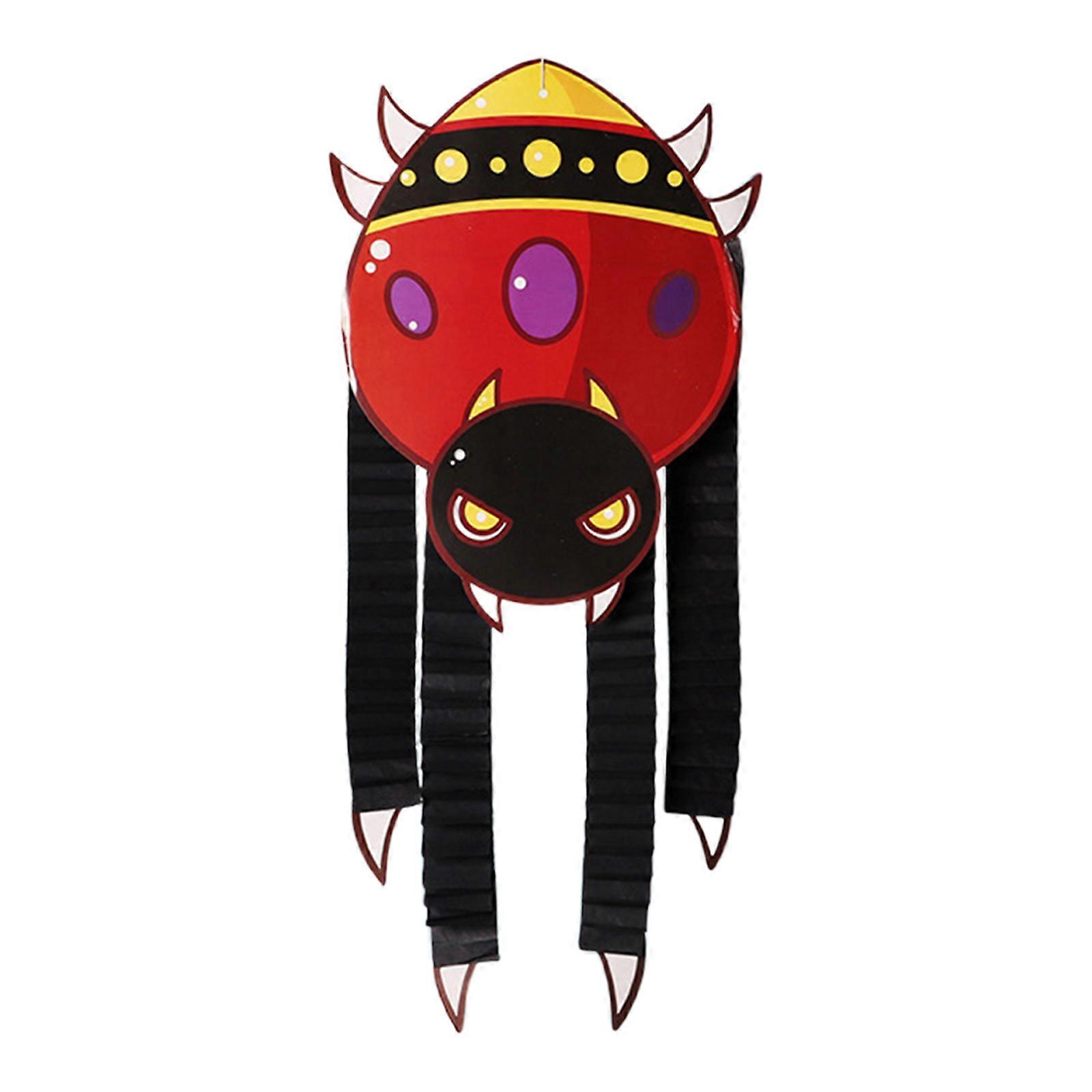 Biodegradable Halloween Party Decorations Creative Hanging Ornament With Multiple Pattern For Home Office Event No Tools Needed Multicolor