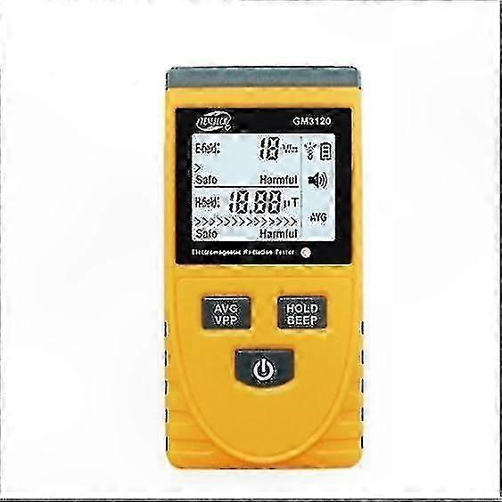 Precision Radiation Detector with Large LCD Display and Dosimeter Functionality