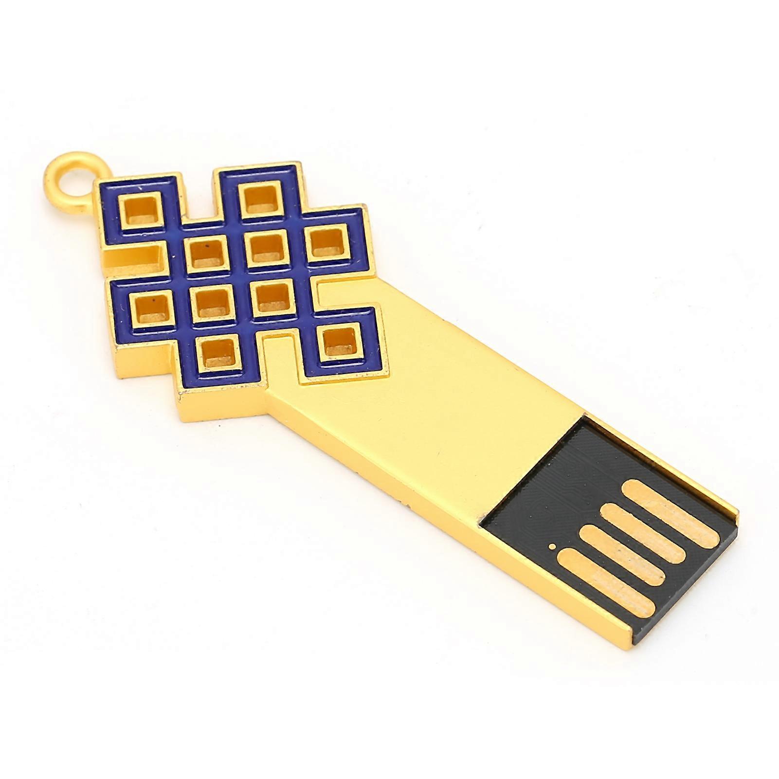 USB Flash Disk Portable Waterproof Metal 2.0 Drive Storage Memory Stick for Data Transmission Sharing