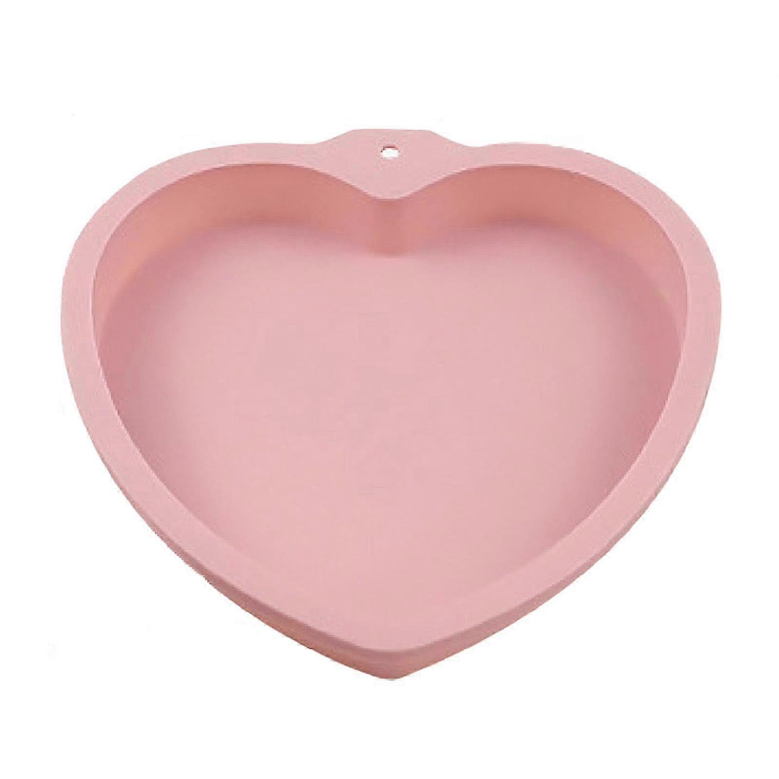 Round Or Heart Shaped Silicone Cake Pan Wear Resistant And Easy To Release Tray 2025