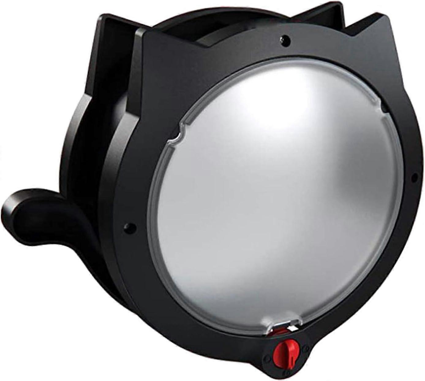 Cat Door with 4 Way Locking Cat Flap for Interior and Exterior Doors, Black, Durable Design, Easy Installation