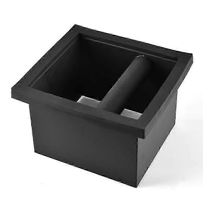Shock-Absorbing Coffee Machine Beat Box Anti-Slip Coffee Grinder Trash Bin with Knock Bar for Baris