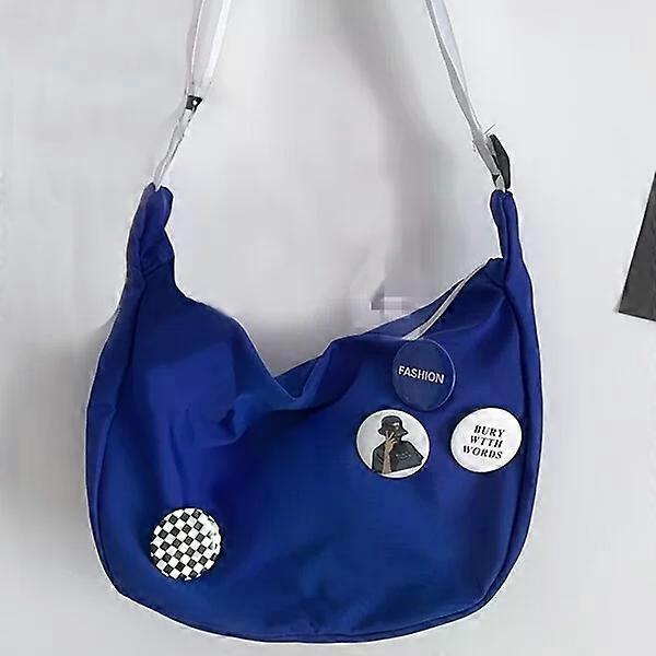 Canvas shoulder bag with spacious inner compartments, a comfortable and stylish choice