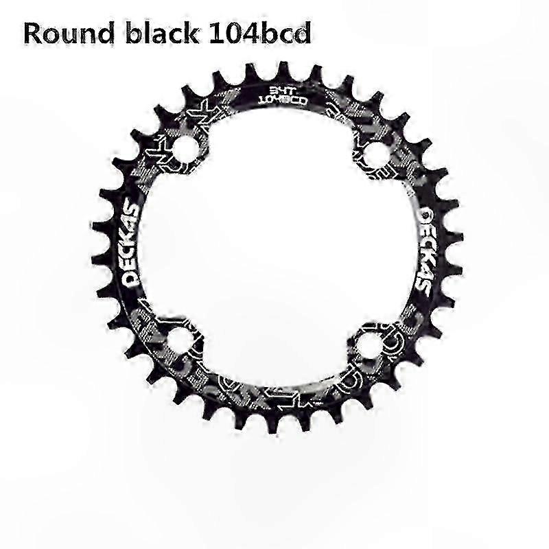 MTB Mountain Bike 104BCD Chainring 32T-38T CNC Machined Aluminum Alloy Bicycle Crankset Replacement Part Cycle Drive Train Component