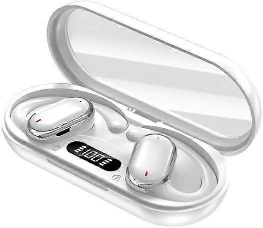 Bluetooth 5.3 Earphone Wireless Headphone Touch Control 1A16qX97(white)
