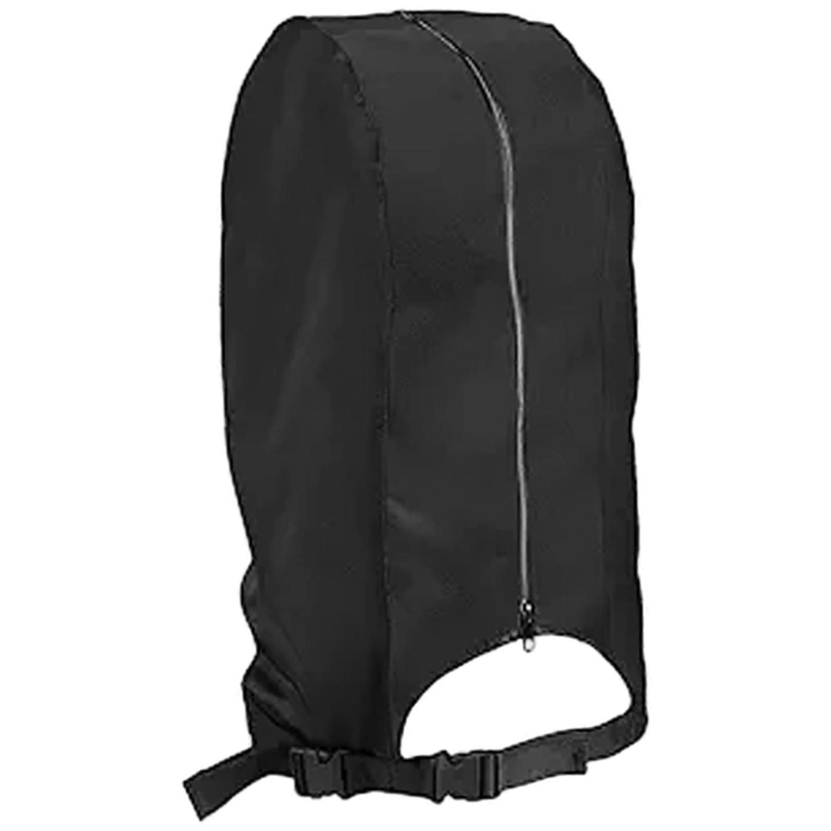 Golf Bag Cover Waterproof Rain Cover With Zipper And Fixed Buckle For Men Women All Weather Protection Black