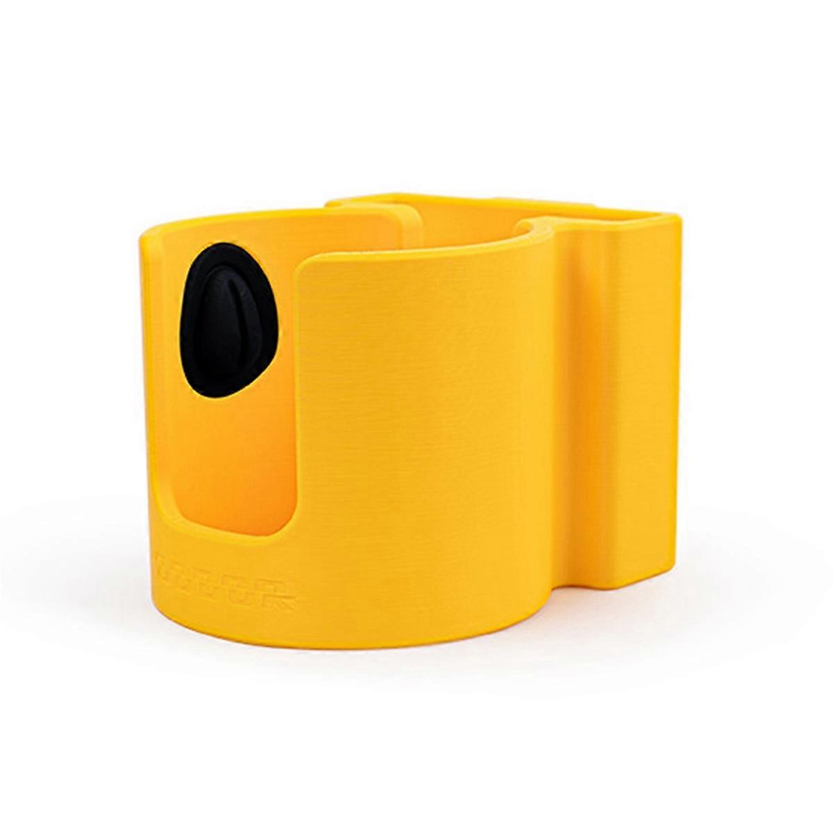 Multifunctional PLA Water Cup Bracket Compatible for Simulation Racing Flight Simulator Aluminum Profile Yellow