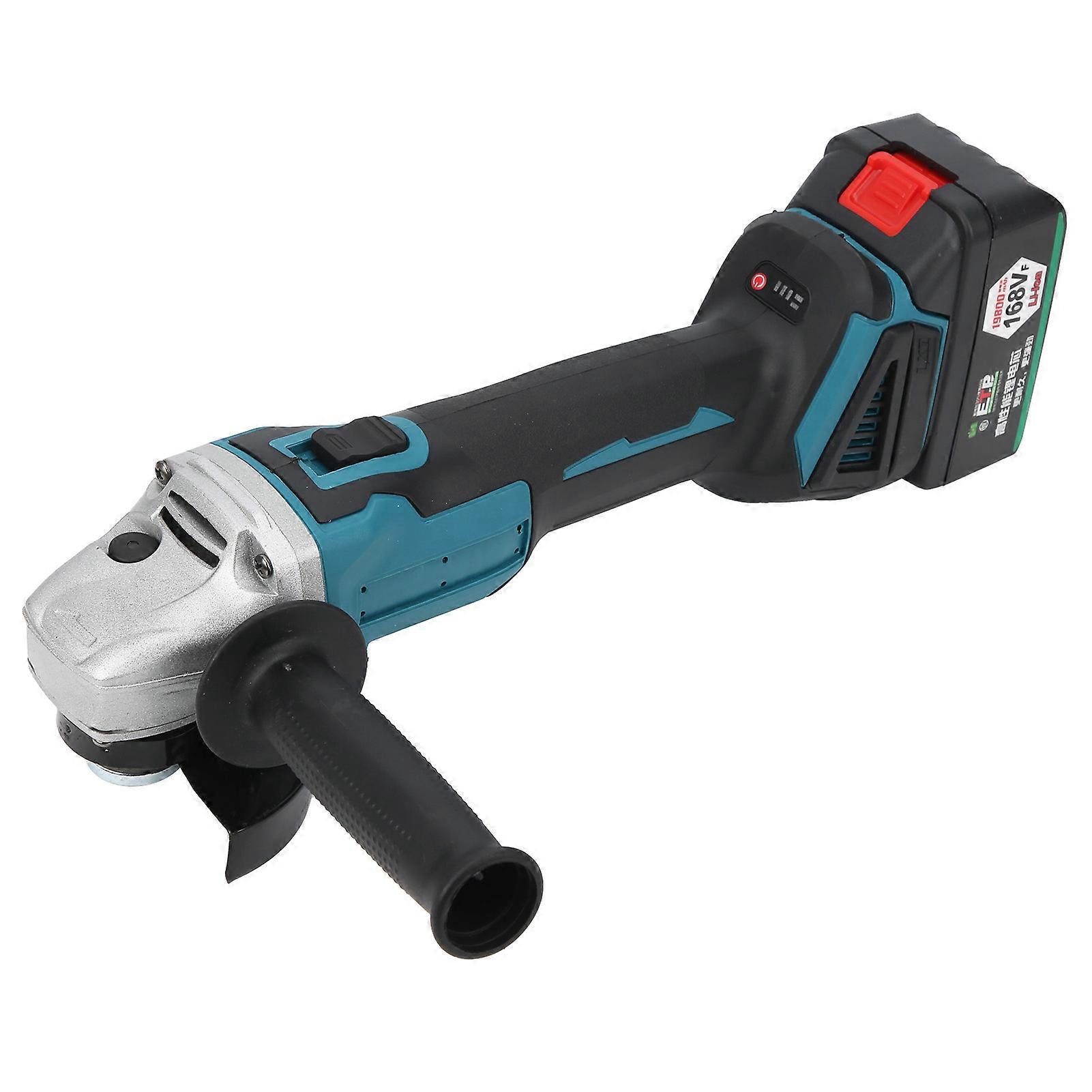 1300W Brushless Compact Angle Grinder 100mm 168VF Battery