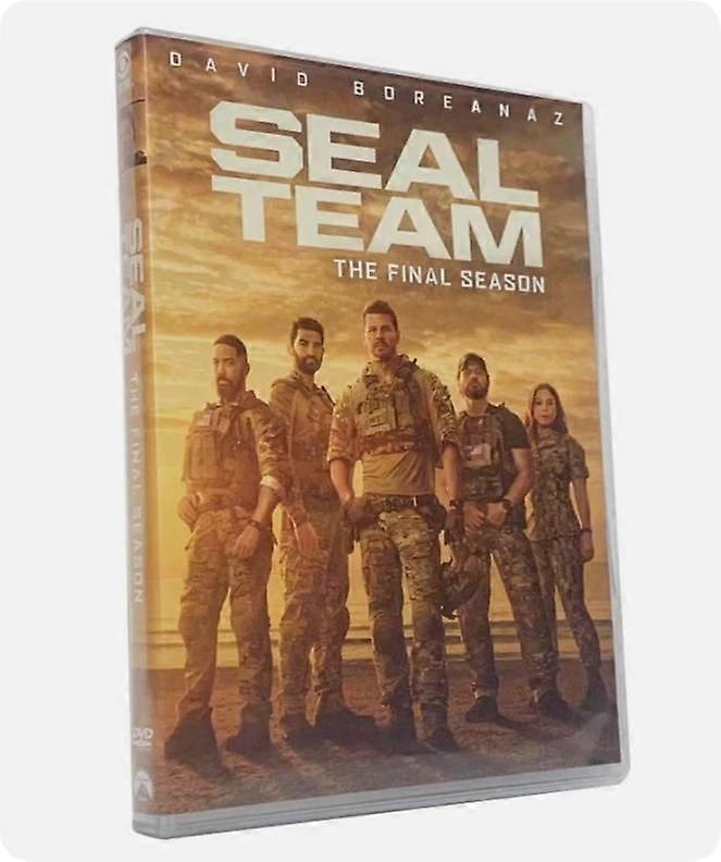 Nyt bokssæt SEAL Team Sæson 7 (2024) DVD 3-Disc engelsk version