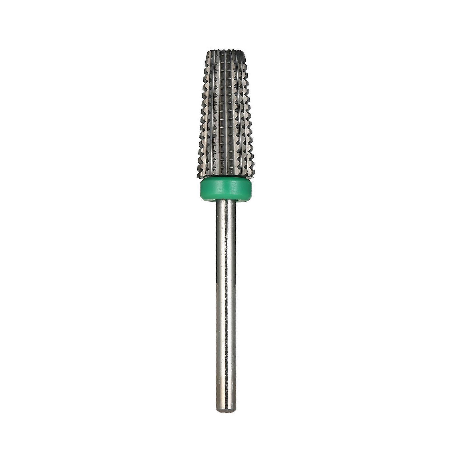 5 in 1 Tapered Nail Drill Bits with Cut 3/32'' Two-Way Milling Cutter for Manicure Remove Gel Nails Accessories Tool