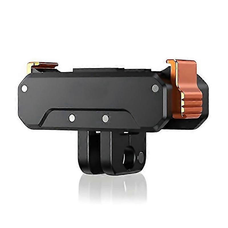 For Adapter Base For Dji Action5 Pro43 Dual Interface Plate Magnetic Quick Release
