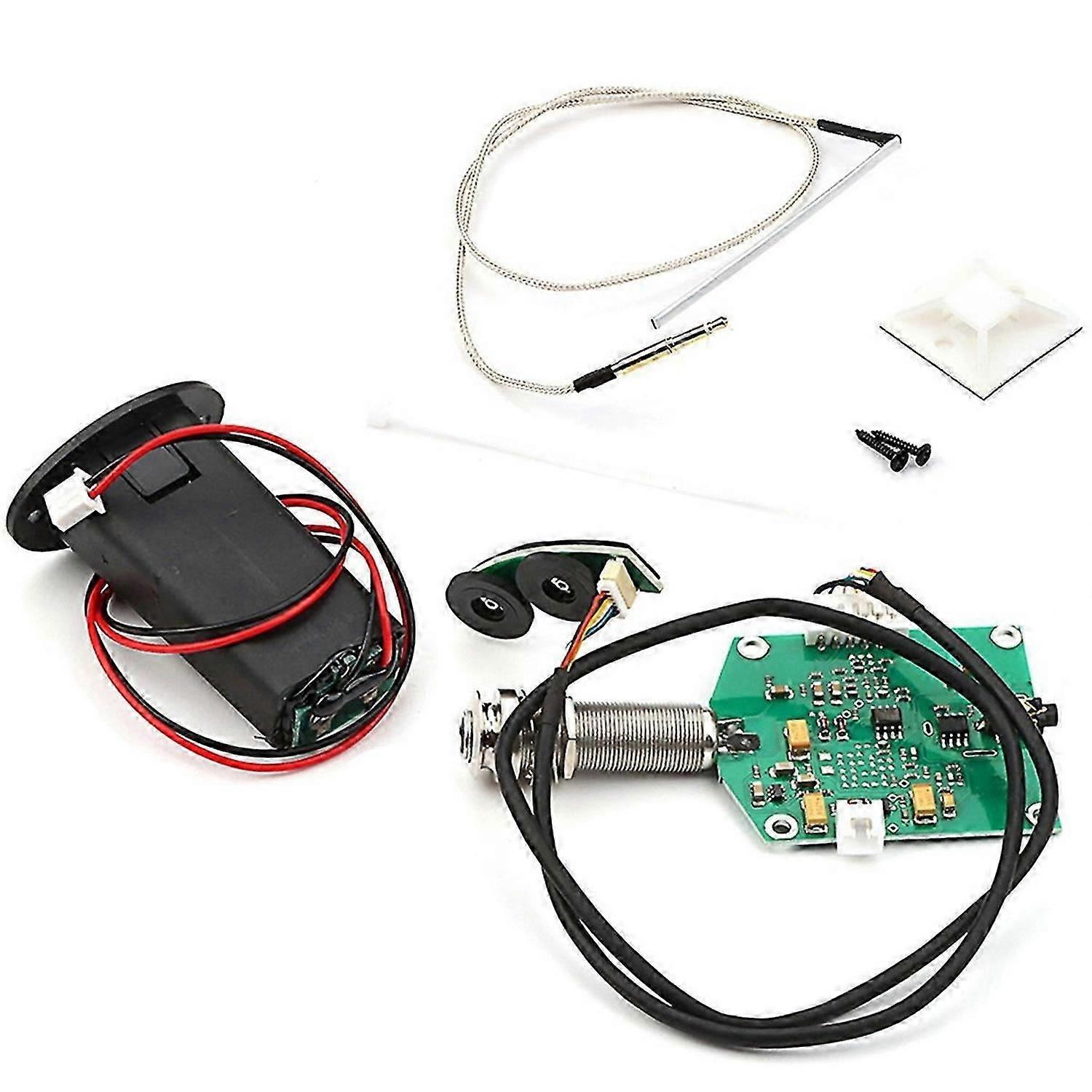 Guitar Equalizer Guitar Pickup Guitar Piezo Pickup Onboard Preamp