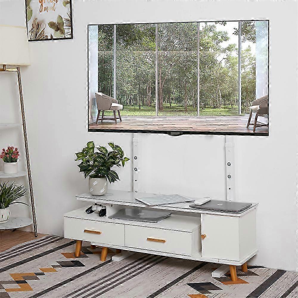 2025 Universal TV Golvstativ Höjdjusterbar Display Golvfäste Fäste för 32"-65" 32-100