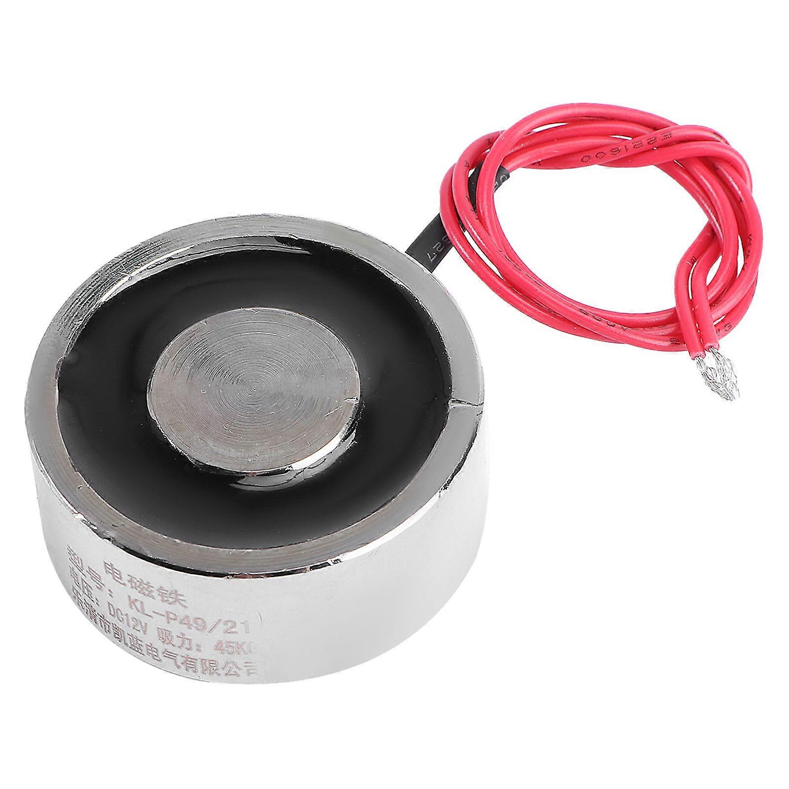 Durable Round Electromagnet Holding Electromagnet for Experimental Facility 90lbs