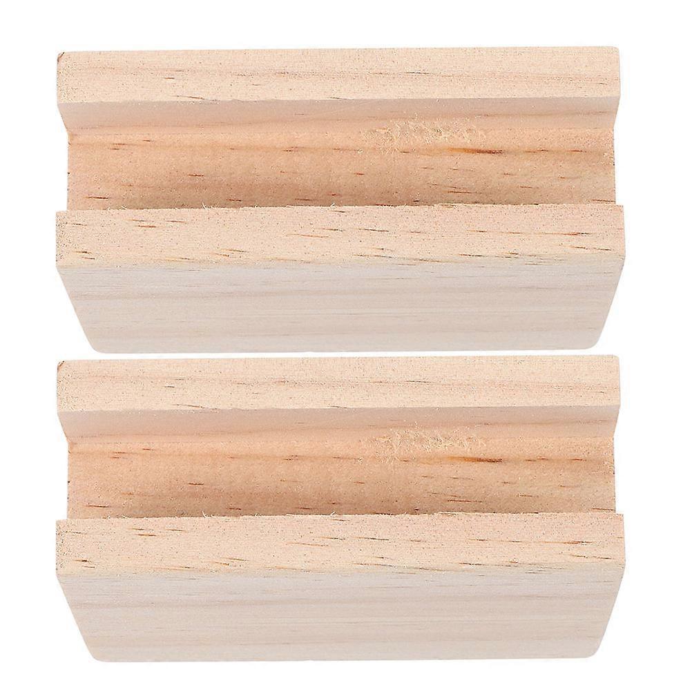 Wooden Bed Risers Furniture Riser Blocks for Elevating 10Pcs Supports