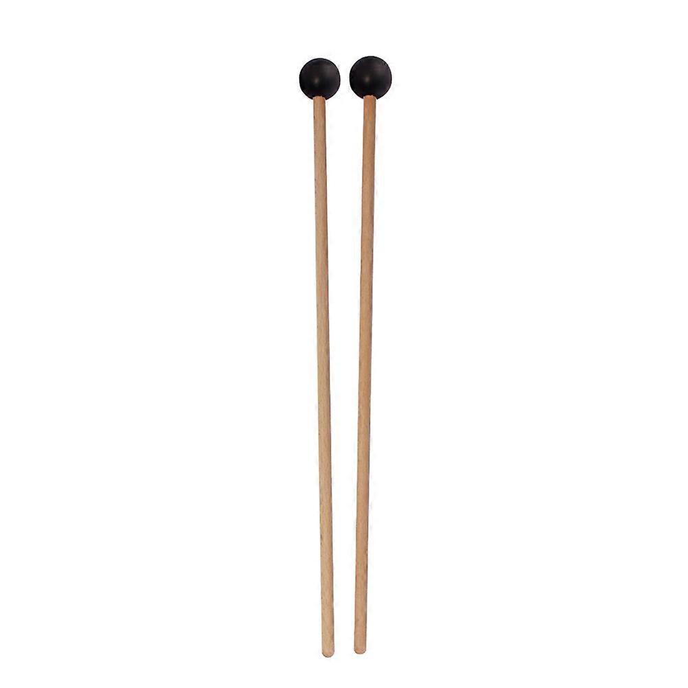 Wooden Drumsticks Small Drumsticks for Drum One Pair Rubber Percussion