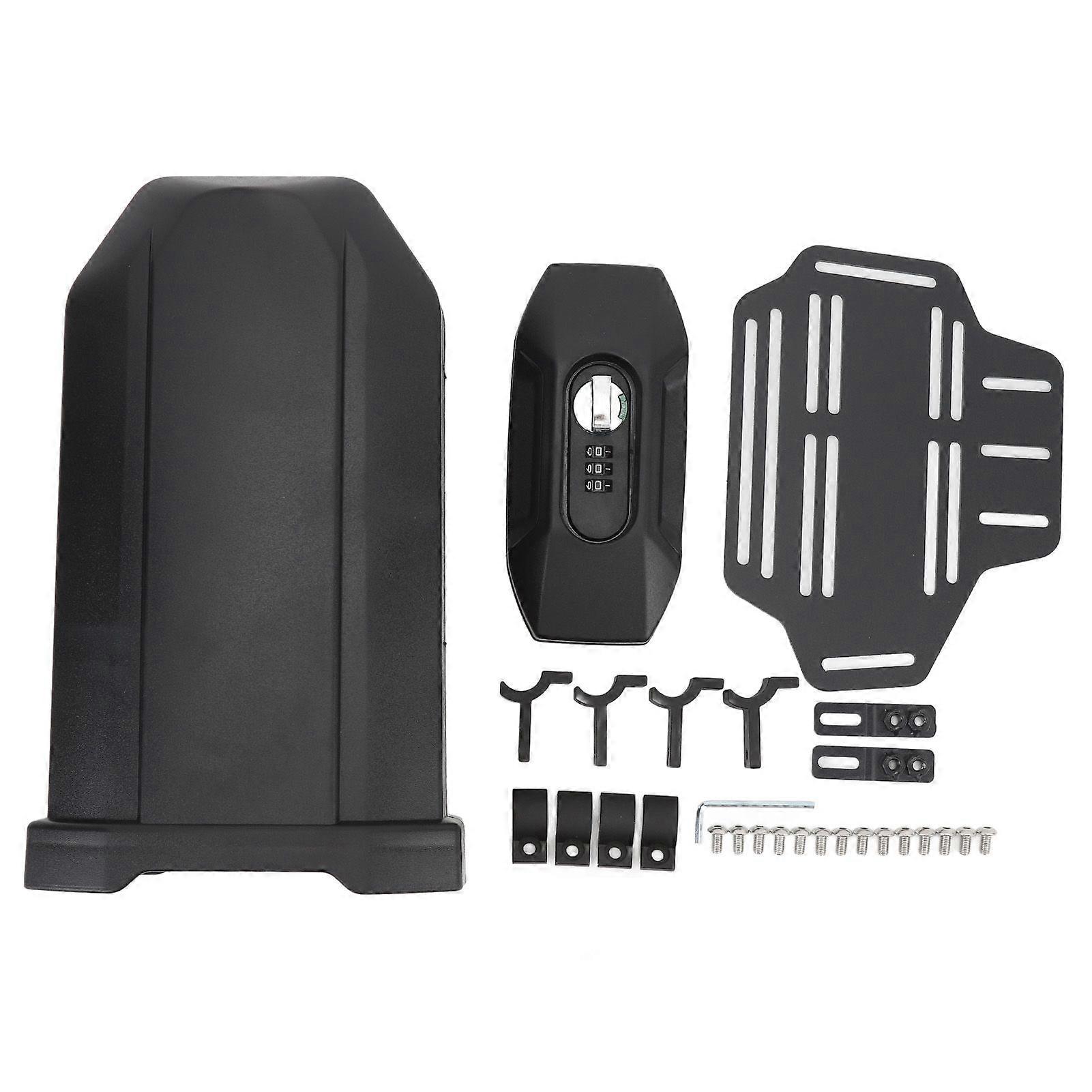 3.8L Motorcycle Side Tool Box with Combination Lock Mounting Bracket Rear Seat Luggage Box for R1300GS R1200GS R1250GS
