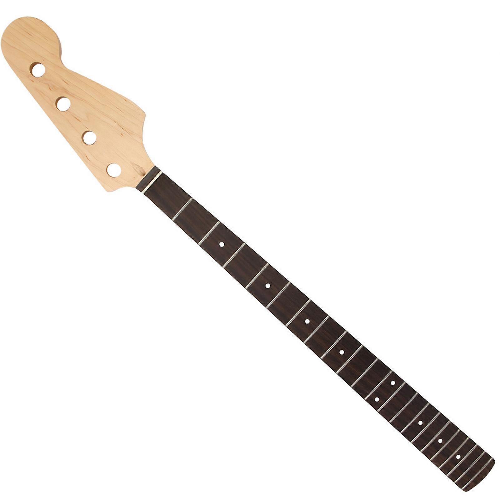 Basse électrique 21 frettes, touche en érable et palissandre, instrument de musique