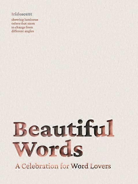 Beautiful Words - Cider Mill Press - Hardback - English Book - Language: reference and general