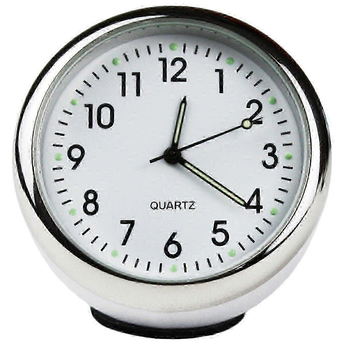Custom High Accuracy Car Clock Small Round Onboard Quartz Clock Perfect Car Decoration