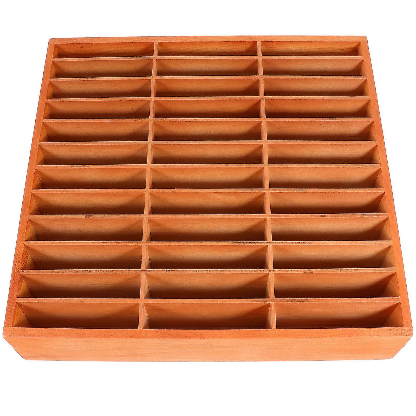 Desktop Wood Phone Holder for Storage Use 2Pcs Organizer Box